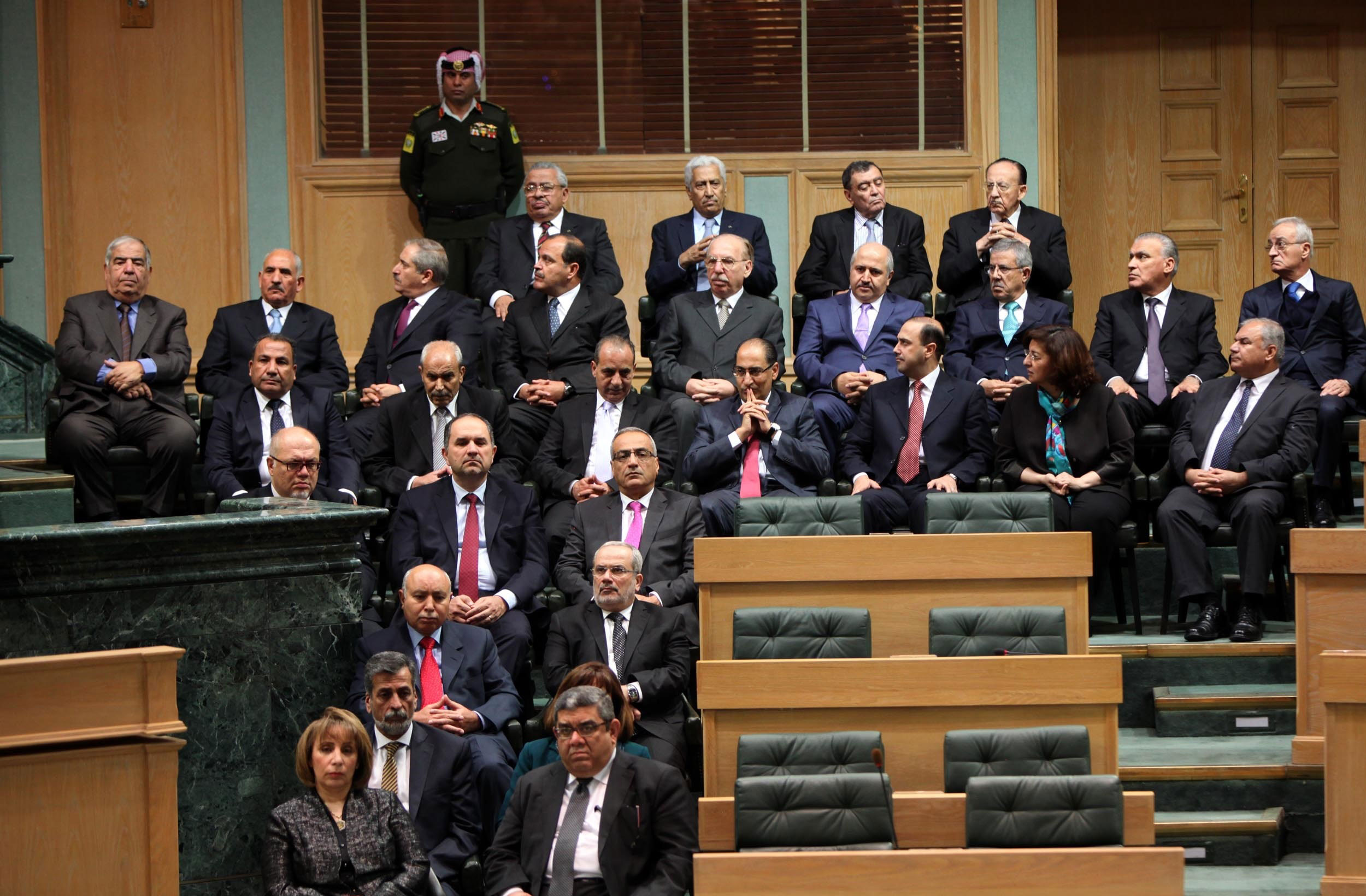 His Majesty King Abdullah II Delivers The Speech From The Throne At The ...